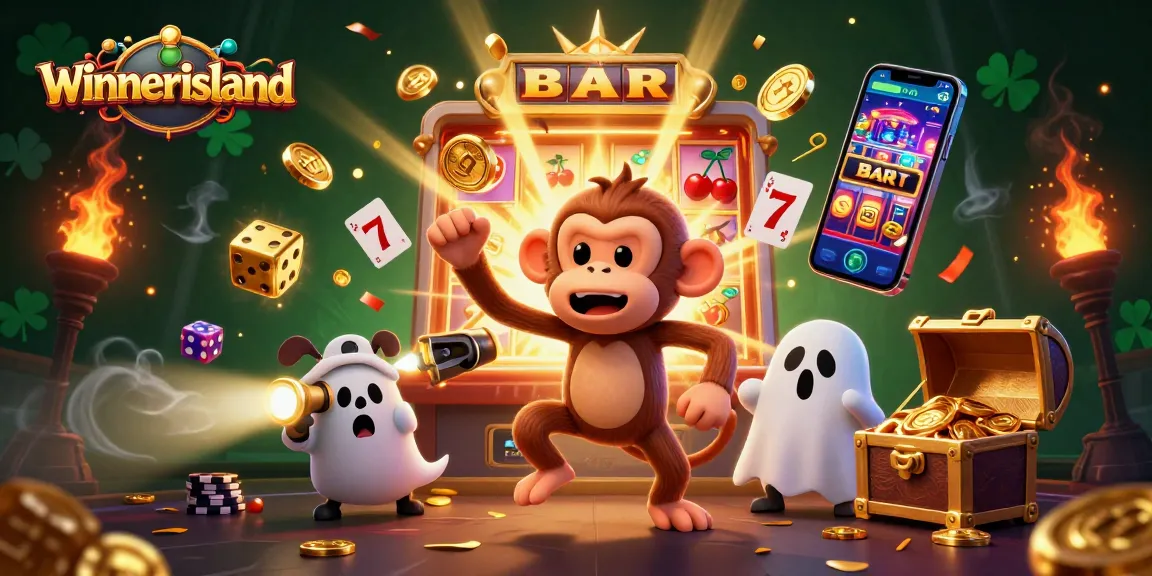 Engage with the thrilling winnerisland casino as a ghost-hunter puppy tracks a mischievous poltergeist monkey.