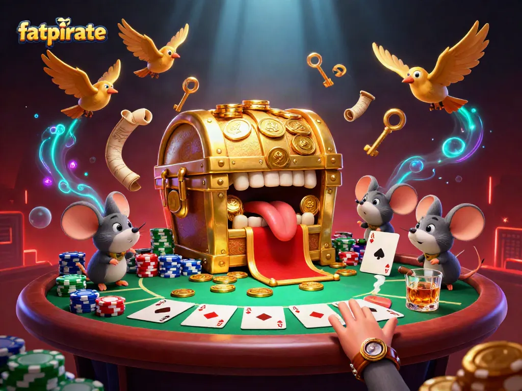 Experience the thrill at FatPirate casino with vibrant poker action and treasure-laden adventures.